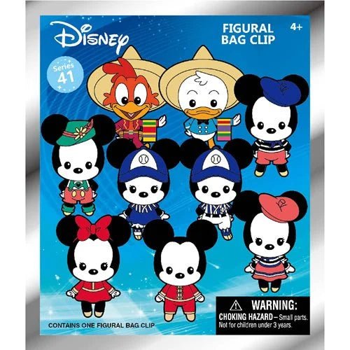 Mickey and Minnie Series 41 3D Foam Bag Clip Leo's Treasure Box