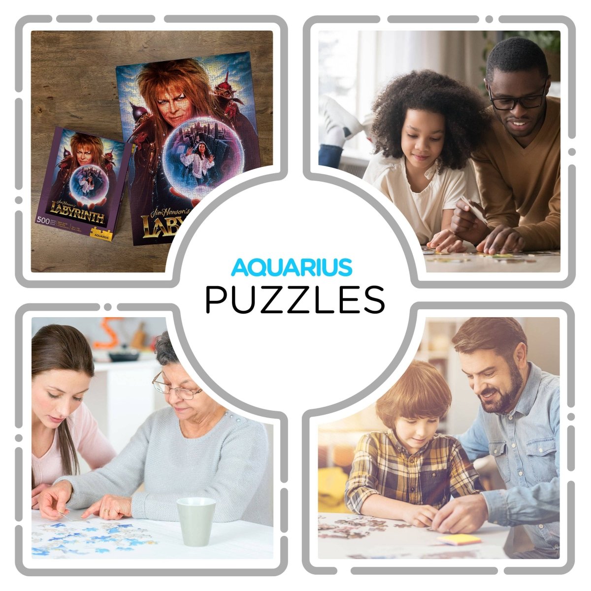 Labyrinth 500 Piece Jigsaw Puzzle - Leo's Treasure Box