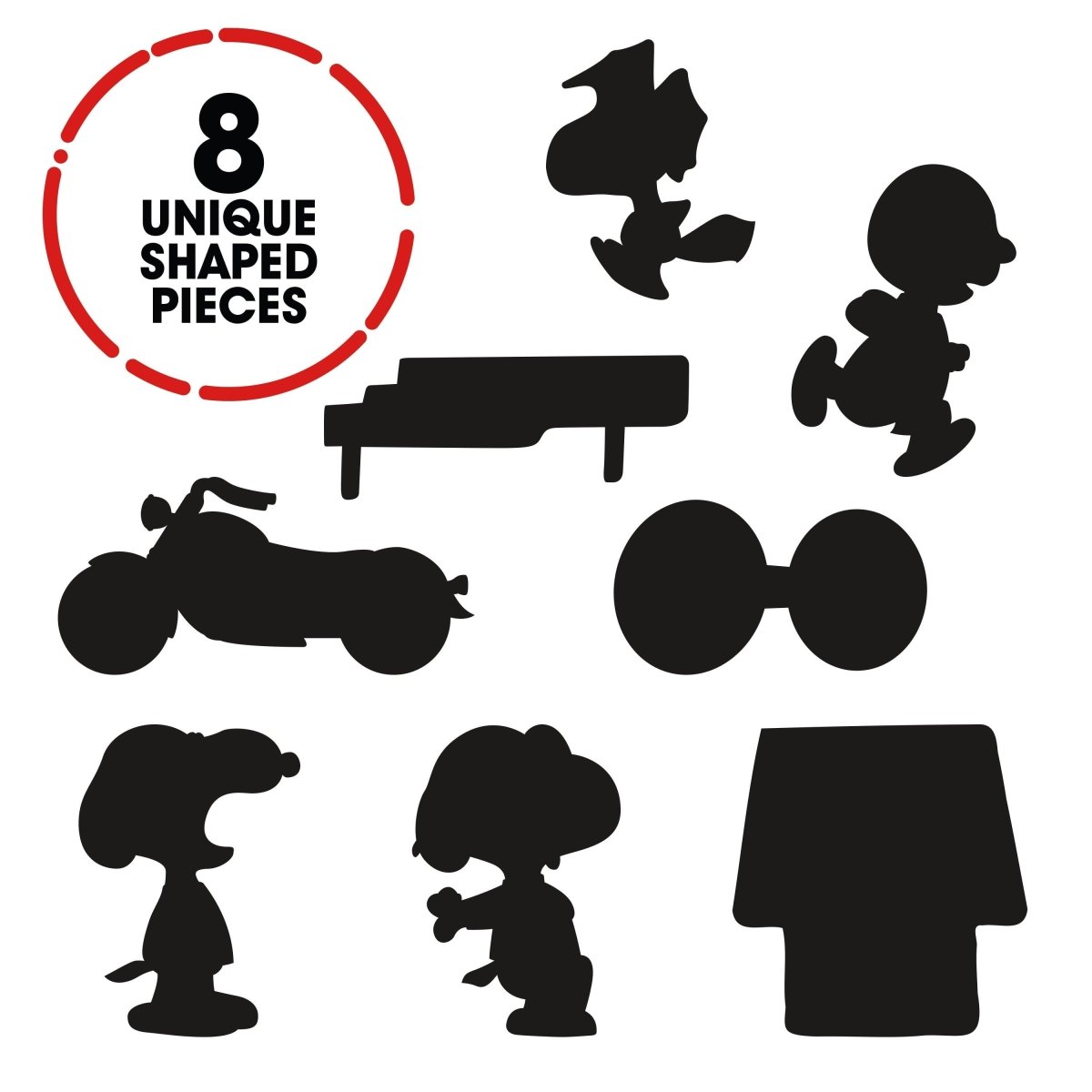 Peanuts Joe Cool Shaped 1000 Piece Jigsaw Puzzles - Leo's Treasure Box