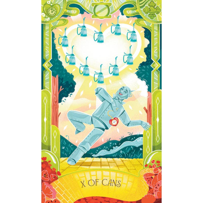 The Wizard of Oz Tarot Deck and Guidebook - Leo's Treasure Box