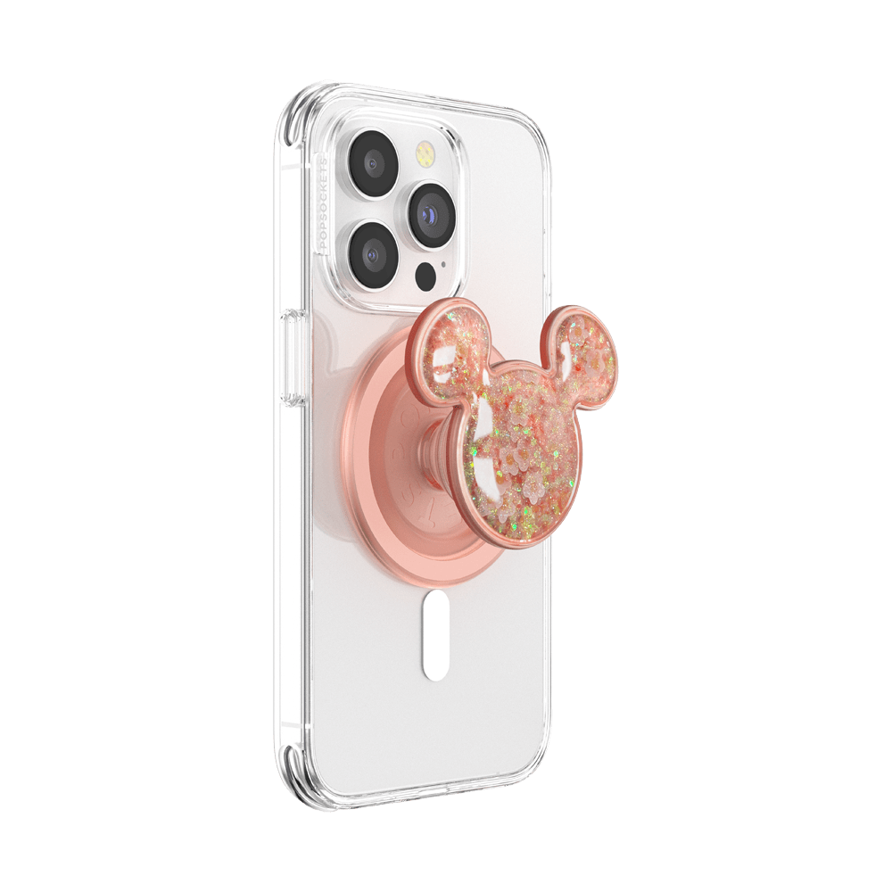 PopSockets MagSafe Phone Grip - Mickey Mouse Peach Daisy - Leo's Treasure Box
