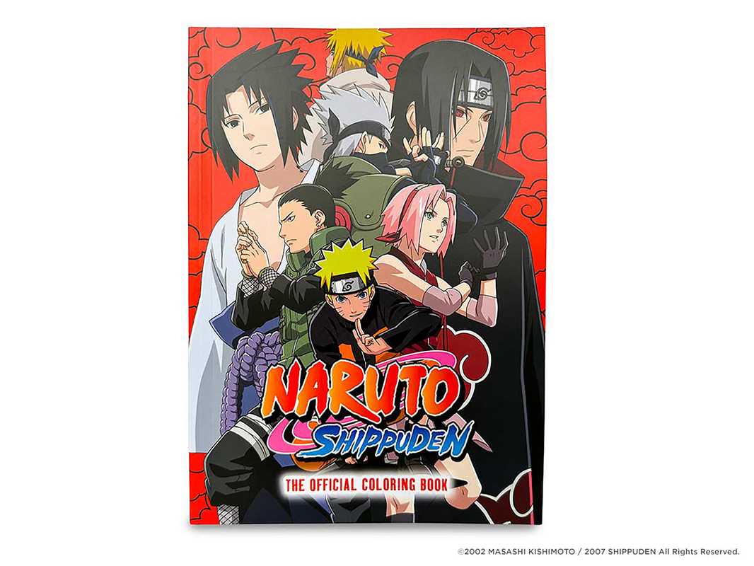 NARUTO SHIPPUDEN: The Official Coloring Book by VIZ Media - Leo's Treasure Box
