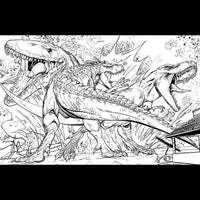 Jurassic World: The Official Coloring Book