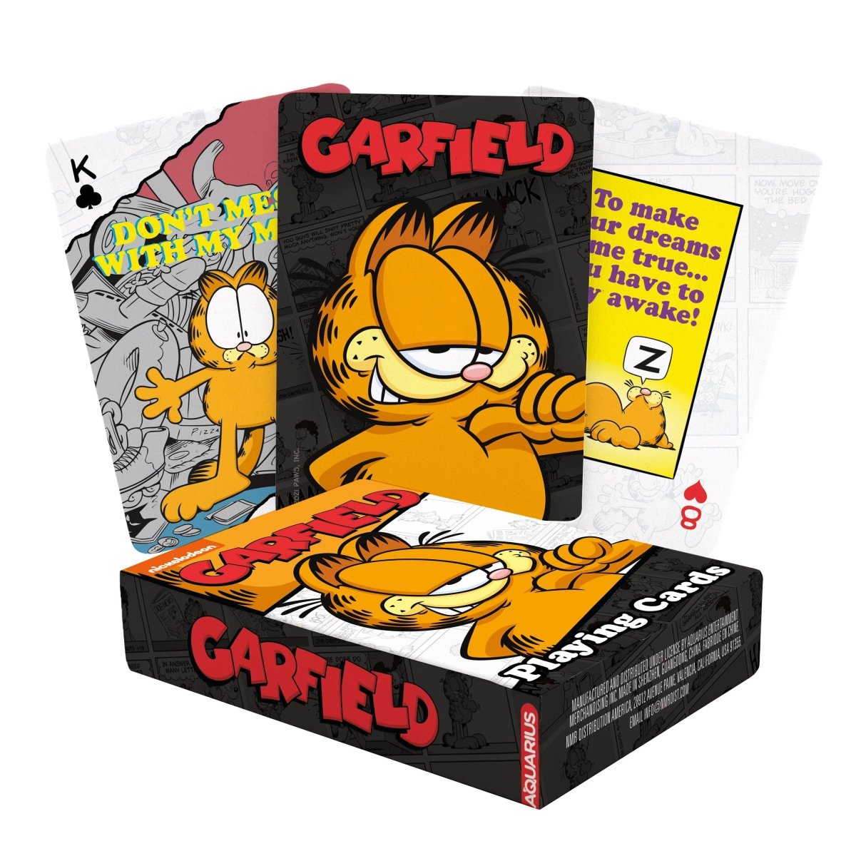 Garfield Playing Cards - Leo's Treasure Box