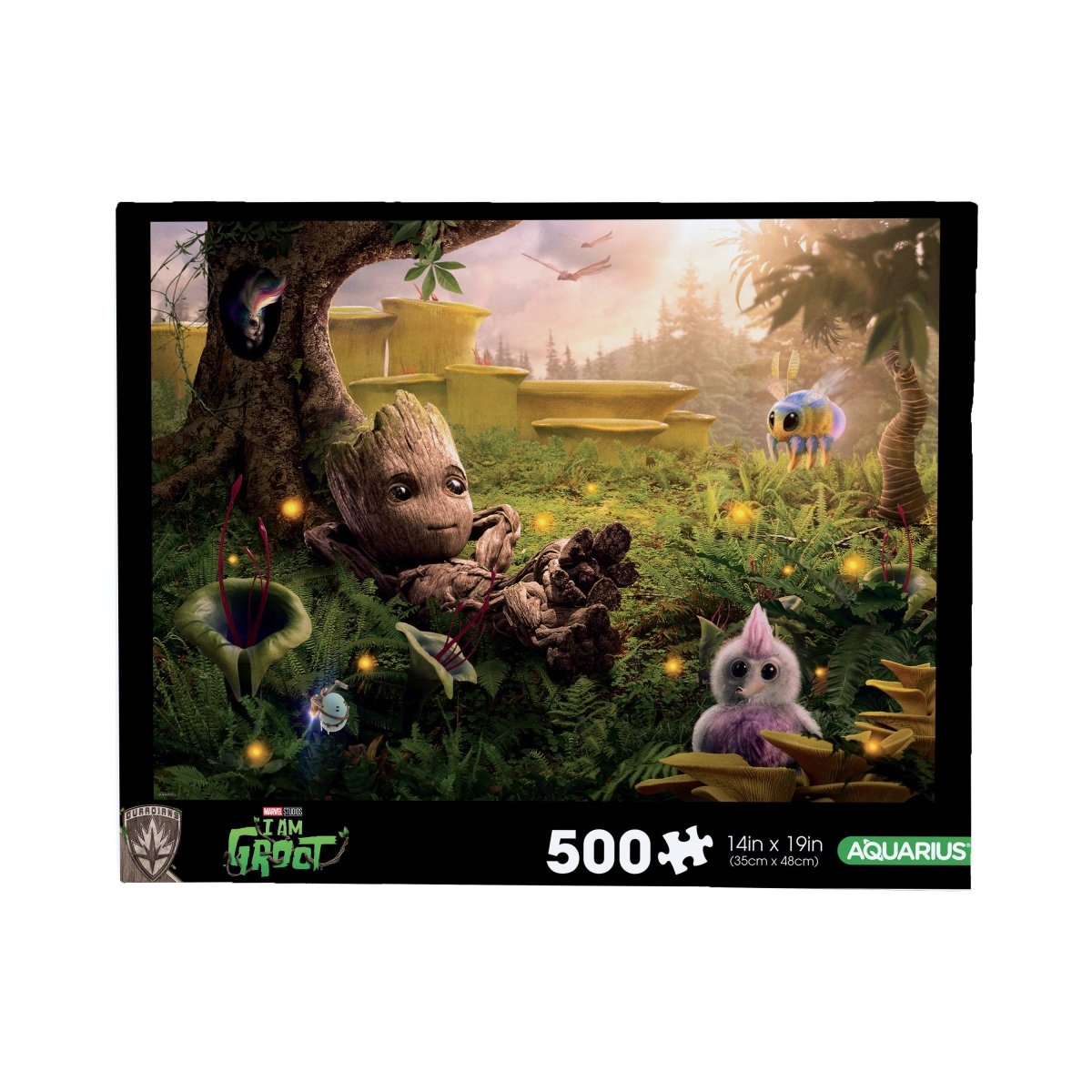 Marvel Guardians of the Galaxy Baby Groot 500 Piece Jigsaw Puzzle - Leo's Treasure Box