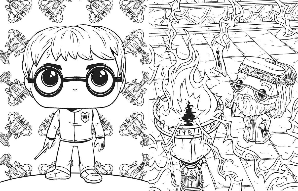 Official Funko Pop! Harry Potter Coloring Book