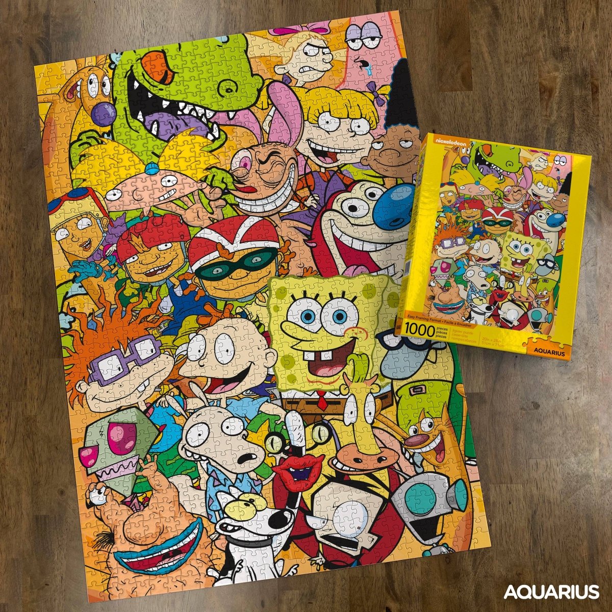 Nickelodeon Cast 1000 Piece Jigsaw Puzzle - Leo's Treasure Box