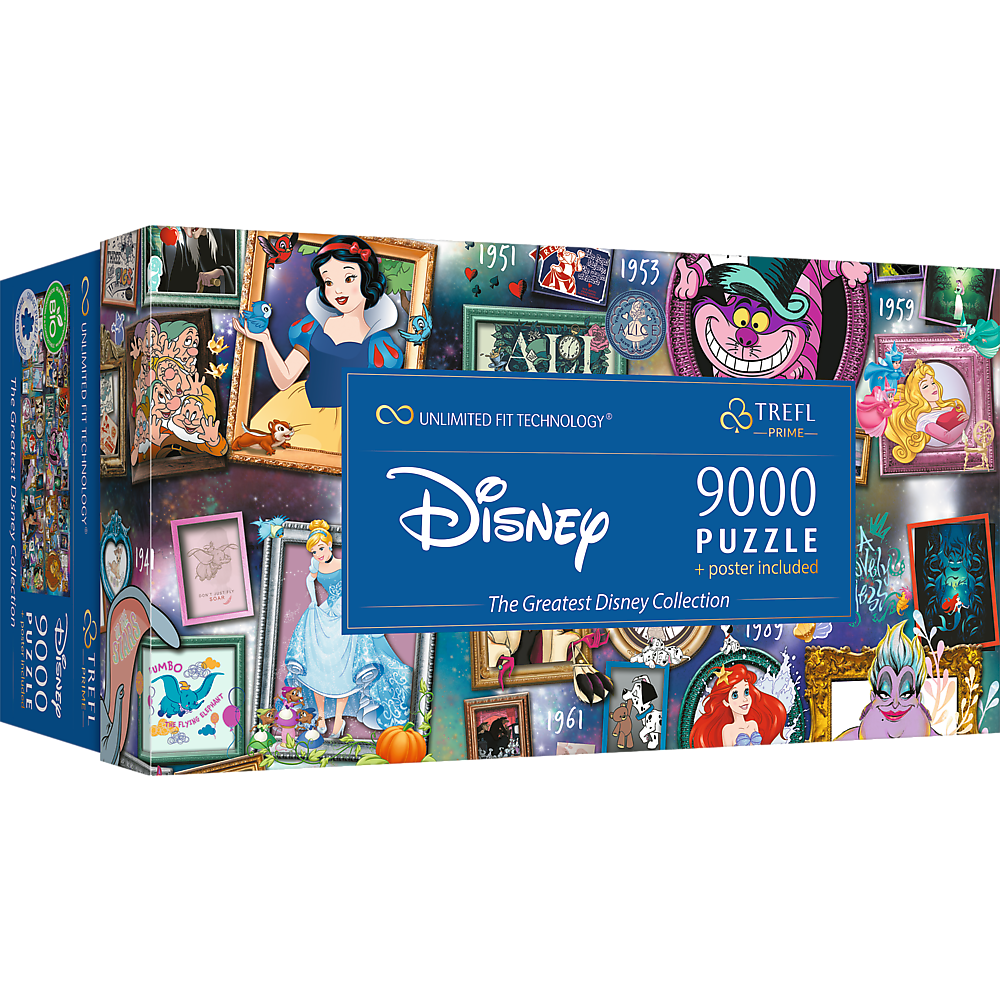 Trefl Prime 9000 Piece Puzzle - The Greatest Disney Collection - Leo's Treasure Box