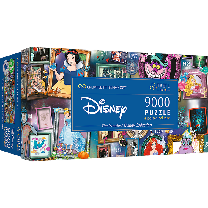 Trefl Prime 9000 Piece Puzzle - The Greatest Disney Collection - Leo's Treasure Box