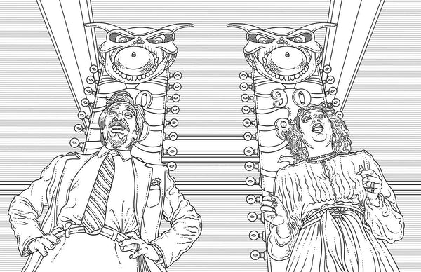 Beetlejuice: The Official Coloring Book - Leo's Treasure Box