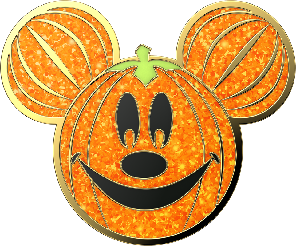 PopSockets Enamel Glitter Mickey Pumpkin - Leo's Treasure Box