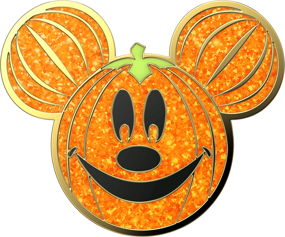 PopSockets Enamel Glitter Mickey Pumpkin - Leo's Treasure Box