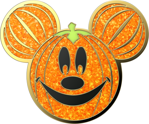 PopSockets Enamel Glitter Mickey Pumpkin - Leo's Treasure Box