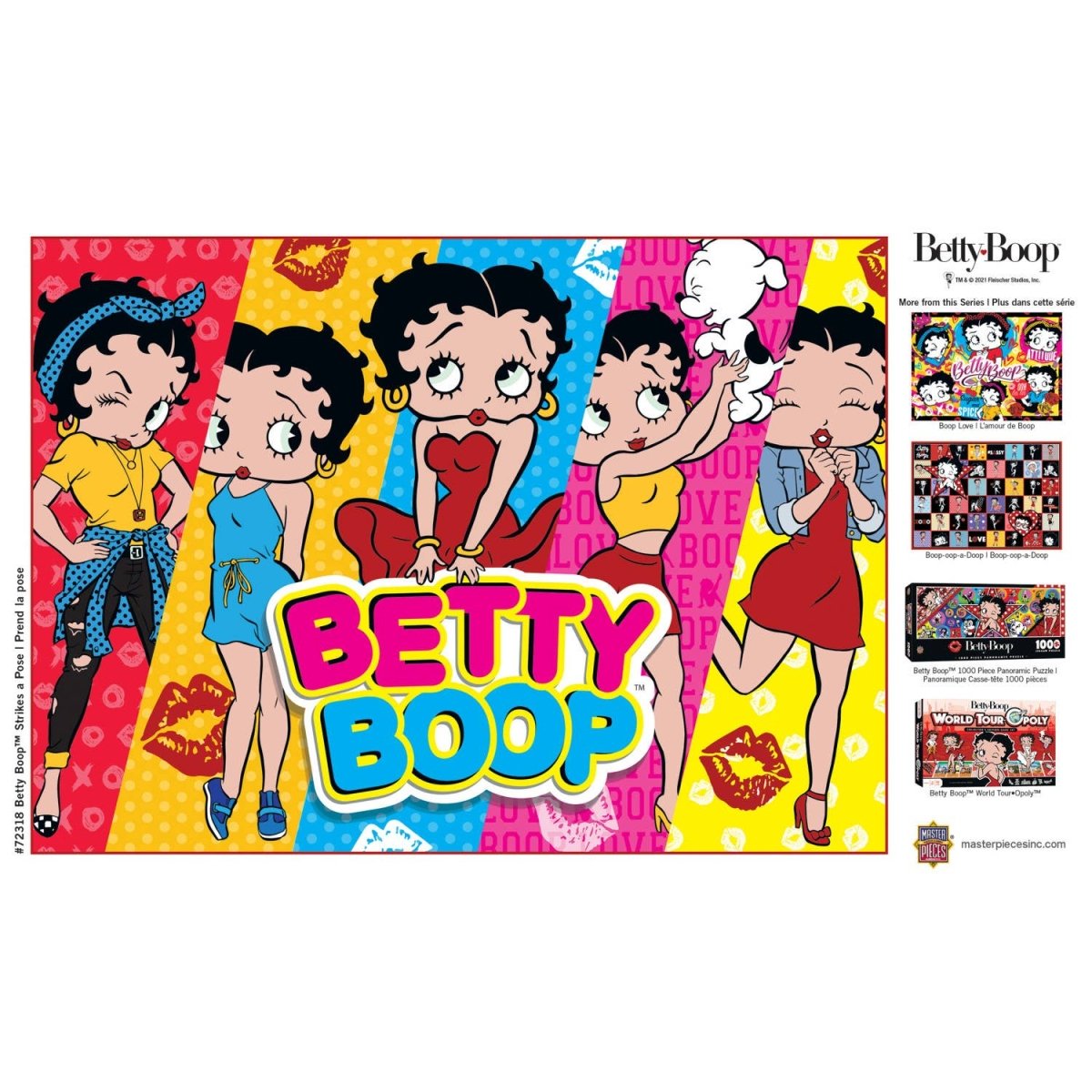 Betty Boop - Strikes a Pose 1000 Piece Puzzle - Leo's Treasure Box