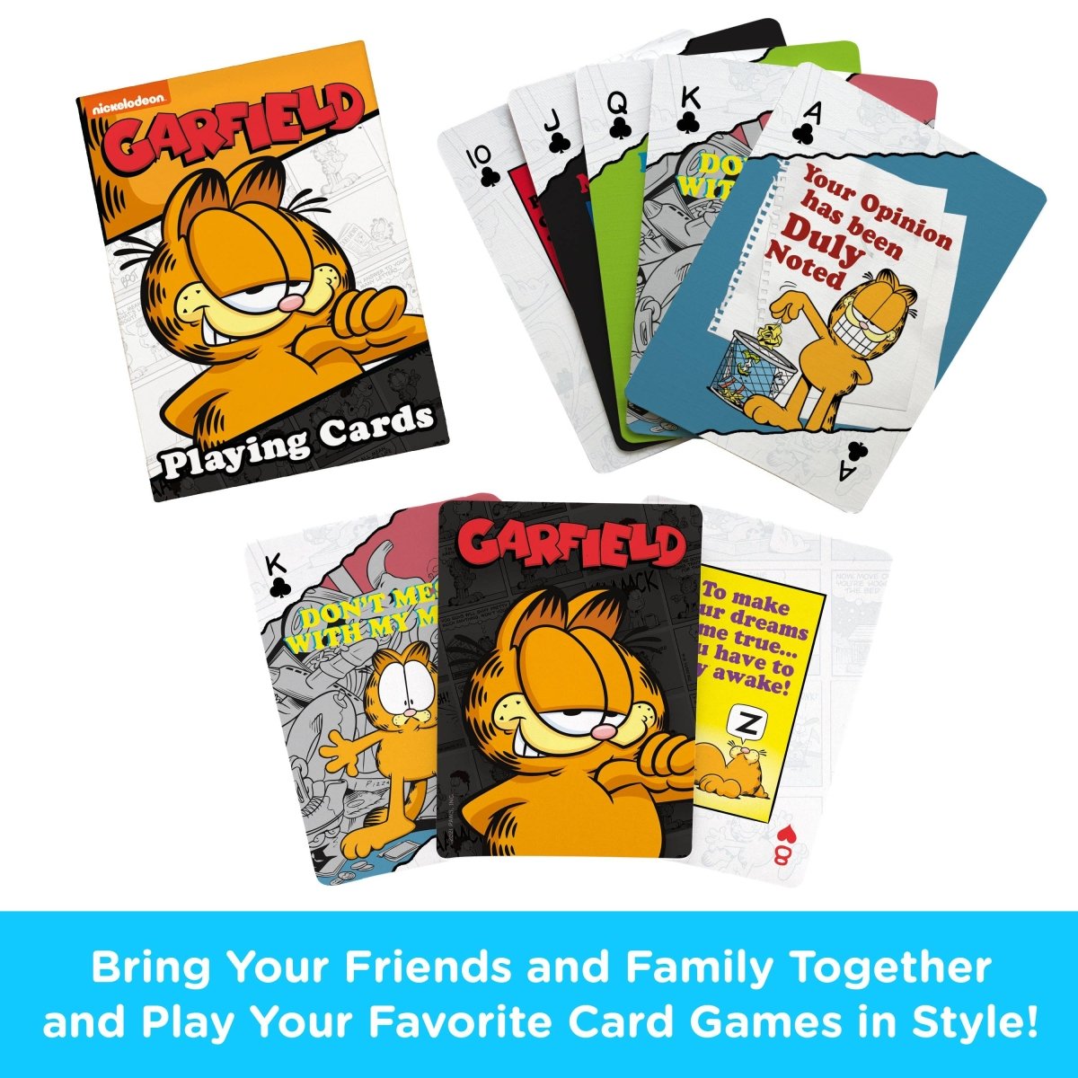 Garfield Playing Cards - Leo's Treasure Box