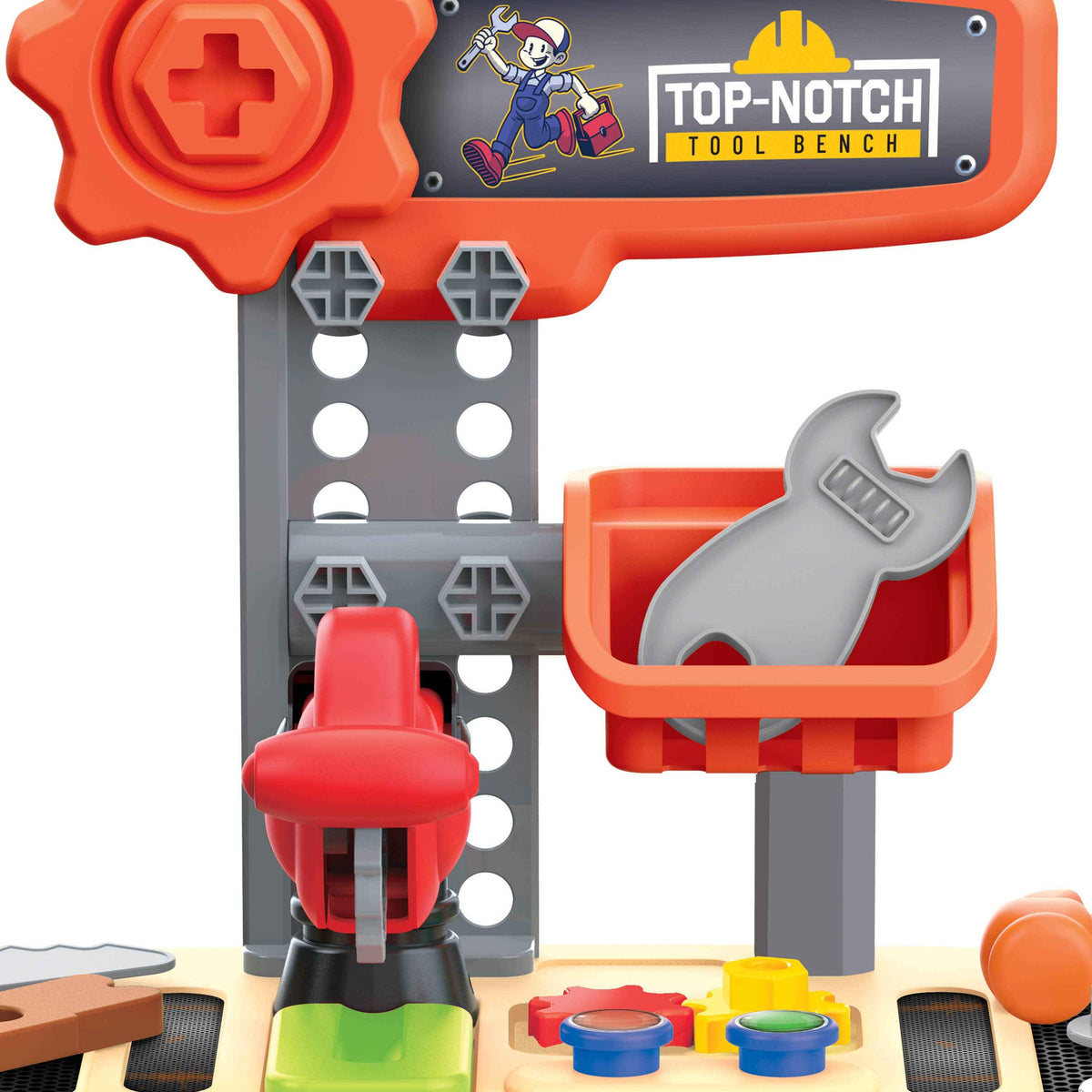 32 Piece Top-Notch Kid's Tool Bench Playset
