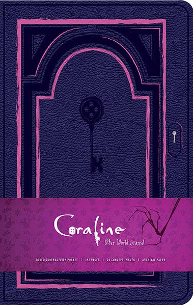 Coraline Hardcover Ruled Journal