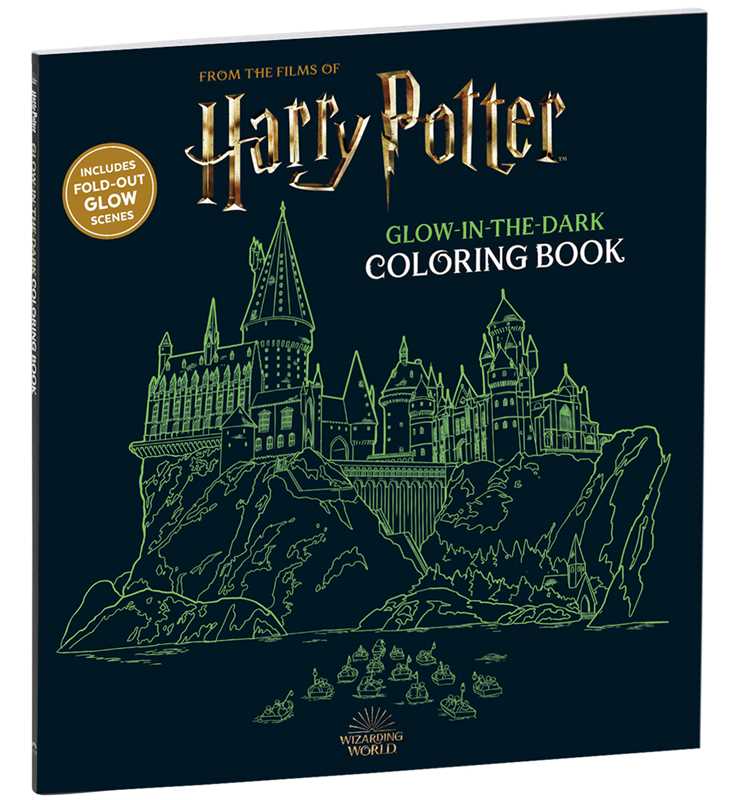 Harry Potter Glow in the Dark Coloring Book by Editors of Thunder Bay Press - Leo's Treasure Box