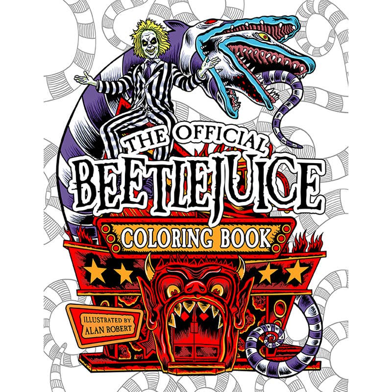 Beetlejuice: The Official Coloring Book - Leo's Treasure Box