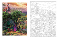 Disney Dreams Collection Thomas Kinkade Studios Celebrations Coloring Book by Thomas Kinkade Studios - Leo's Treasure Box