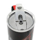Black and white Ghost Face stainless tumbler – eerie and practical