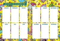 SpongeBob SquarePants 12-Month 2025 Planner Calendar by Viacom International, Inc.