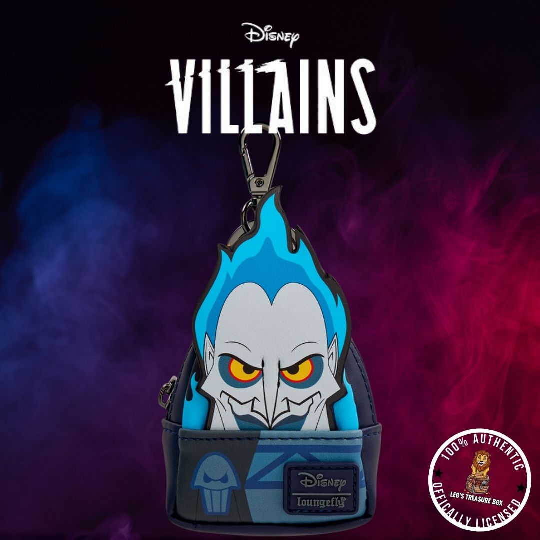 Loungefly Disney Villains Hades Mini-Backpack Keychain Charm - Leo's Treasure Box
