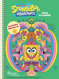 SpongeBob SquarePants 12-Month 2025 Planner Calendar by Viacom International, Inc.