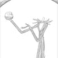 Disney Tim Burton's The Nightmare Before Christmas Glow-in-the-Dark Coloring Book by Editors of Thunder Bay Press Simon & Schuster