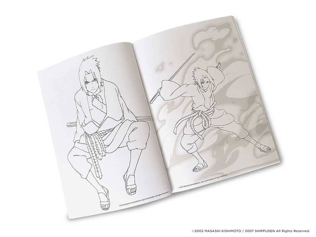 NARUTO SHIPPUDEN: The Official Coloring Book by VIZ Media - Leo's Treasure Box