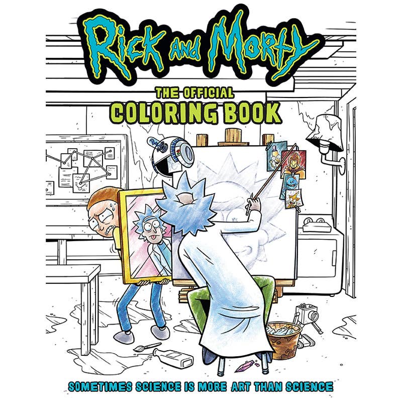 Rick and Morty: Sometimes Science Official Coloring Book