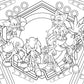 Sonic the Hedgehog: The Official Adult Coloring Book - Leo's Treasure Box