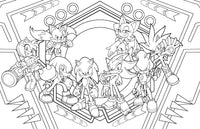 Sonic the Hedgehog: The Official Adult Coloring Book - Leo's Treasure Box