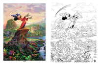 Disney Dreams Collection Thomas Kinkade Studios Coloring Book by Thomas Kinkade - Leo's Treasure Box