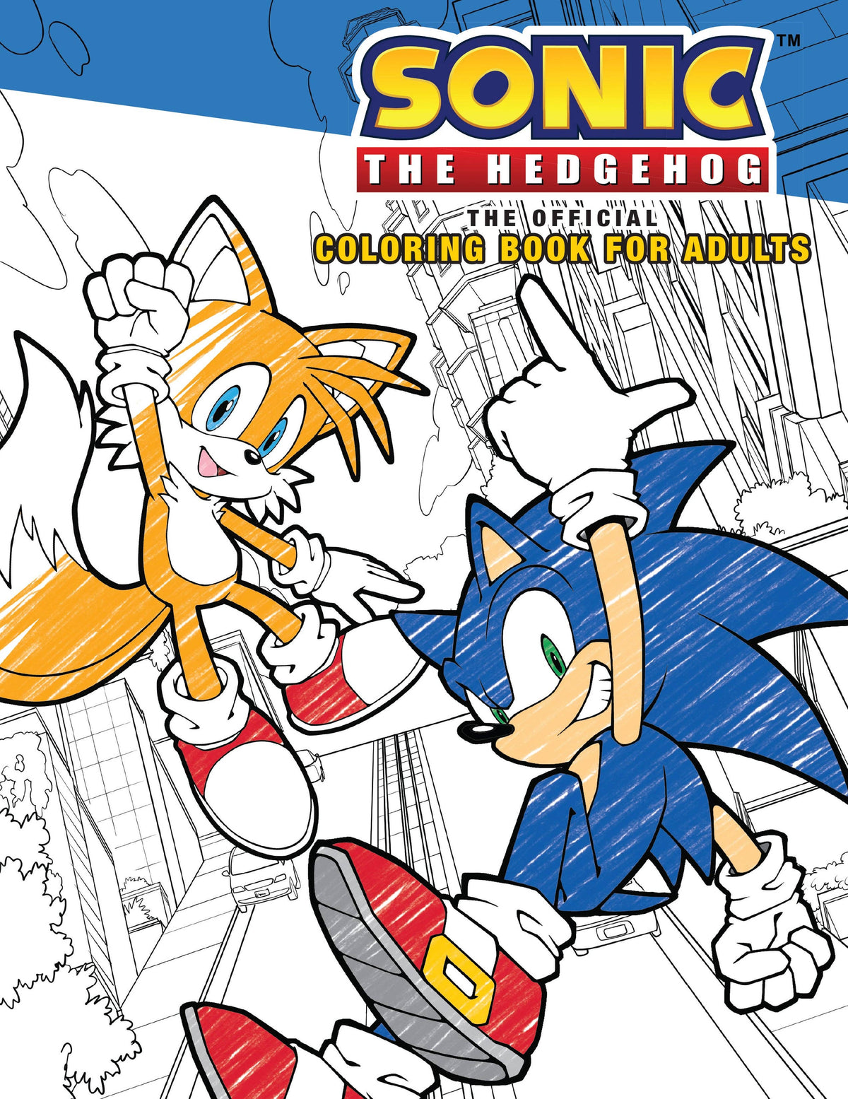 Sonic the Hedgehog: The Official Adult Coloring Book - Leo's Treasure Box