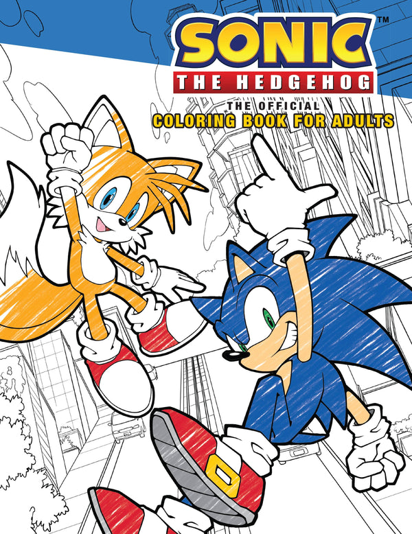 Sonic the Hedgehog: The Official Adult Coloring Book - Leo's Treasure Box