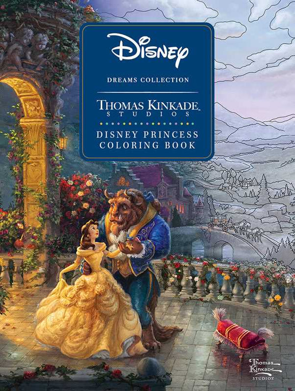 Disney Dreams Collection Thomas Kinkade Studios Disney Princess Coloring Book by Thomas Kinkade - Leo's Treasure Box