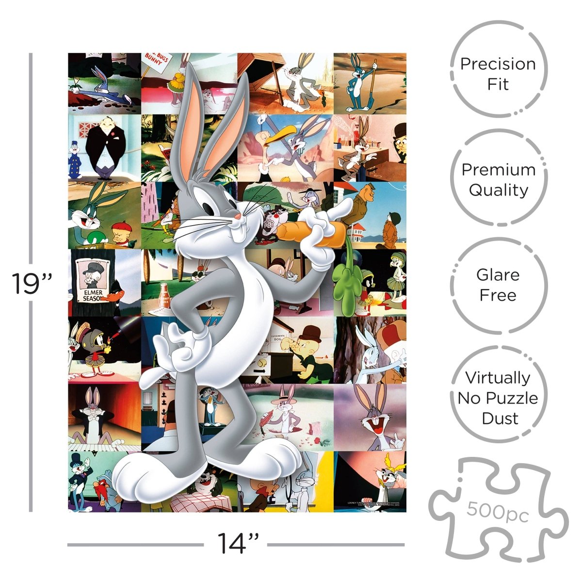 Looney Tunes Bugs Bunny 500 Piece Jigsaw Puzzle - Leo's Treasure Box