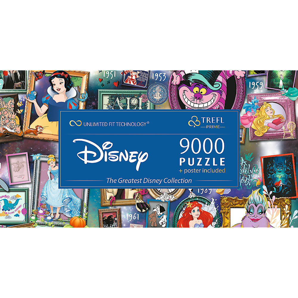 Trefl Prime 9000 Piece Puzzle - The Greatest Disney Collection - Leo's Treasure Box