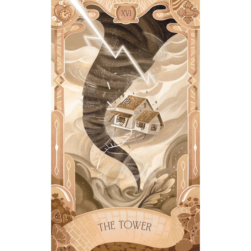 The Wizard of Oz Tarot Deck and Guidebook - Leo's Treasure Box