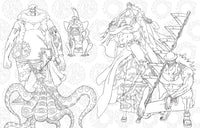 One Piece: Official Crew Coloring Collection Coloring Book