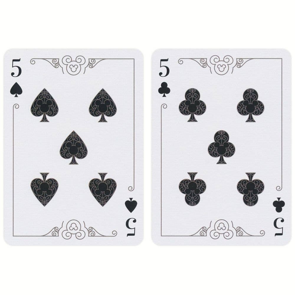 Bicycle Disney Mickey Mouse Black And Gold Playing Cards - Leo's Treasure Box