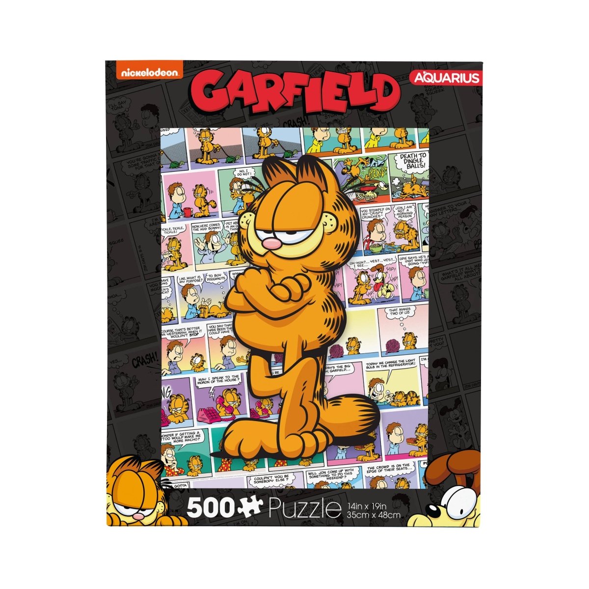 Garfield Comics 500 Piece Jigsaw Puzzle - Leo's Treasure Box
