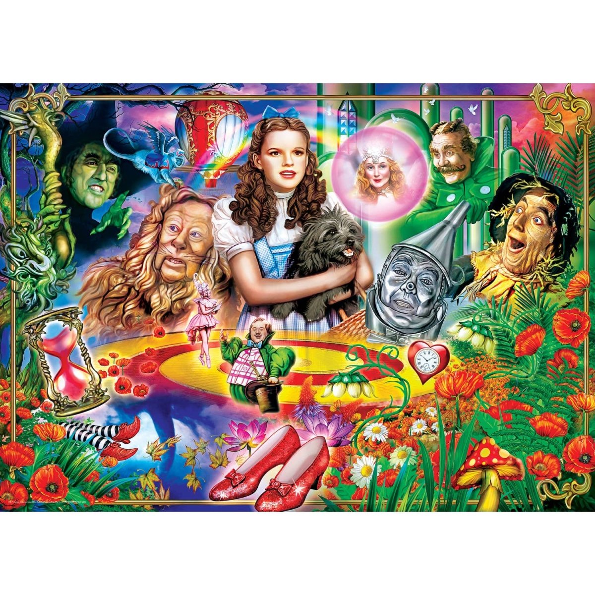 The Wizard of Oz - Magical Land of Oz 1000 Piece Puzzle - Leo's Treasure Box