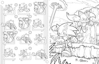 Sonic the Hedgehog: The Official Adult Coloring Book - Leo's Treasure Box