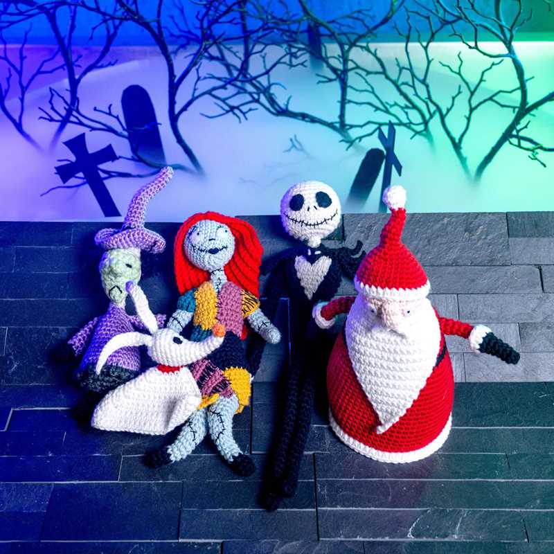 Disney Tim Burton's The Nightmare Before Christmas Crochet by Ilaria Caliri