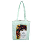 Alice Turquoise Book Tote Bag - Leo's Treasure Box
