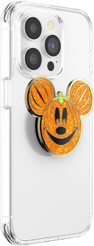 PopSockets Enamel Glitter Mickey Pumpkin - Leo's Treasure Box