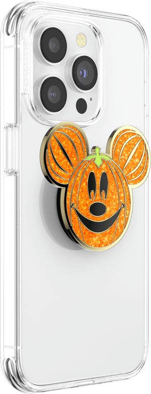 PopSockets Enamel Glitter Mickey Pumpkin - Leo's Treasure Box