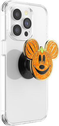 PopSockets Enamel Glitter Mickey Pumpkin - Leo's Treasure Box
